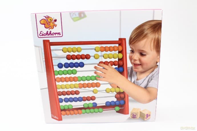 EH Liczydło drewniane kolorowe 3405