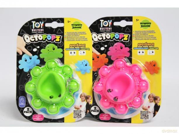 FIDGET TOY Octopopz 2pack R654886 54818