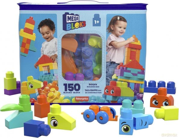 MEGA BLOKS Bigger Bulk torba 150 kl HHM96