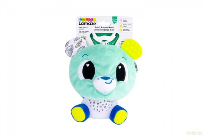 TOMY Lamaze Miś zawieszka 3w1 L27469
