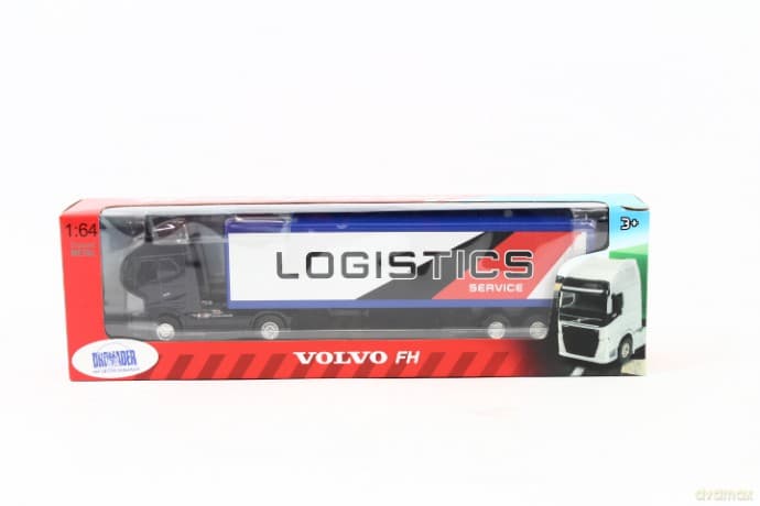 WELLY 1:64 truck Volvo 58018 80186