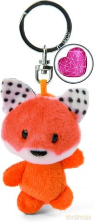 NICI wieszak/brelok na klucze Lis 7 cm Heart symbol