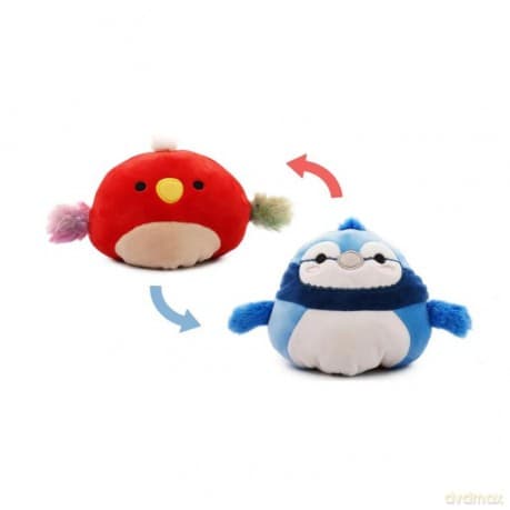 Flip-A-Mallow 5" Pingwin / Papuga 2w1 Babs i Paco