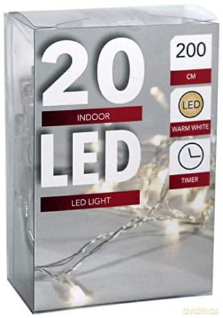 LED 20 ciepłe Światło