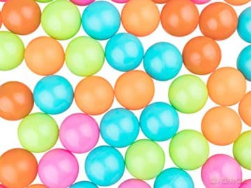 Piłka basenowa mix kolorów 100 szt