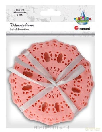 Filcowe podkładki ażurowe 4 szt