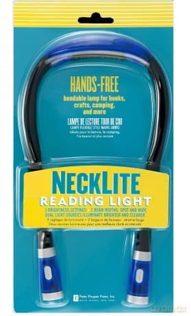 Lampka do czytania na szyję