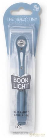 Lampka do książki grafitowa