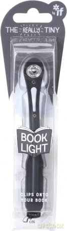 Lampka do książki szara