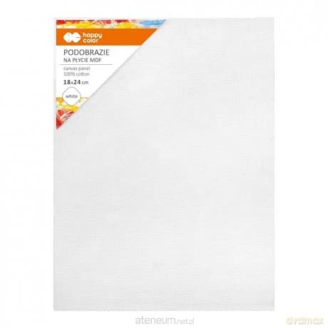 Podobrazie bawełniane 18x24 cm białe