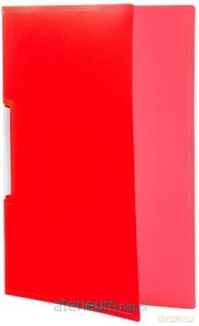 Skoroszyt PP zaciskowy A4 czerw. BT620-C (12 szt.)