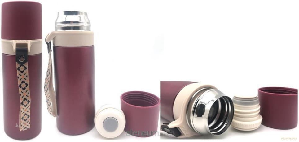 Termos próżniowy 350 ml Śliwkowy