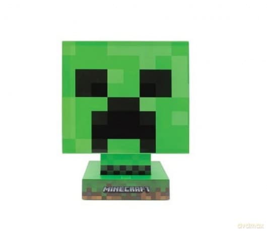 Minecraft Creeper Lamp and USB Charger (high: 26 cm) / lampa Minecraft Creeper z ładowarką USB (wysokośÄ: 26 cm)