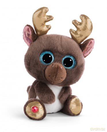 NICI Miękka zabawka Glubschis Renifer Chocolate Mousse 15 cm