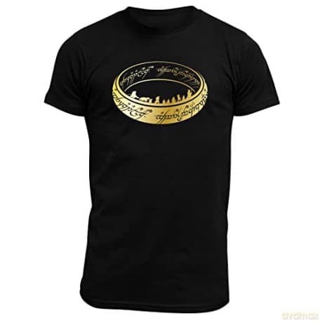 LORD OF THE RINGS - Tshirt One Ring man SS black - basic