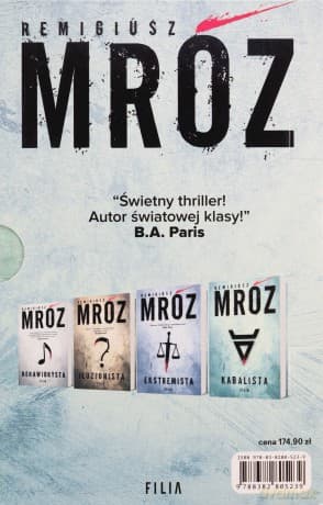 Pakiet Behawiorysta / Iluzjonista / Ekstremista / Kabalista - Remigiusz Mróz