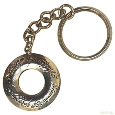 Lord Of The Rings Elven Script Keychain