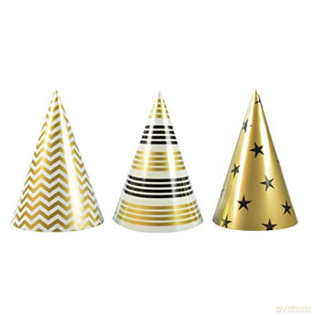 Czapeczka Karnawałowa Papierowa Op3szt Fol Arpex Kp6296