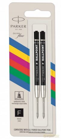 Parker Wkład Do Długopisu 0.5 Czarny F Eco Op.2 Szt. 2166541