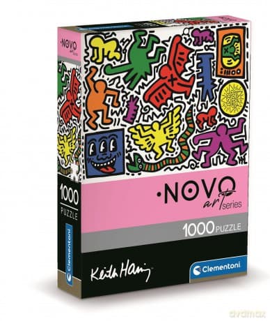 CLEMENTONI 1000 el. compact art collection Keith Haring 39756