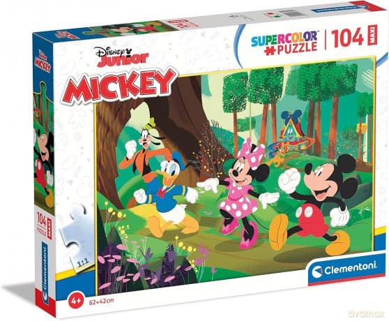 CLEMENTONI 104 el. maxi super kolor Mickey and friends 23772