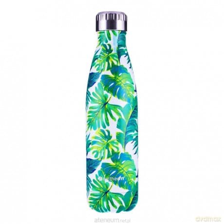 Butelka termiczna kwiaty paproci