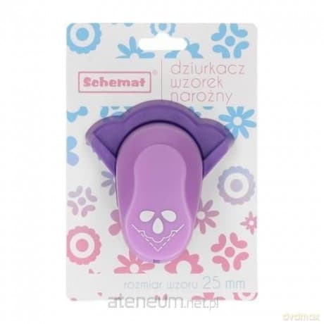 Dziurkacz ozdobny narożny 25mm krople MIX