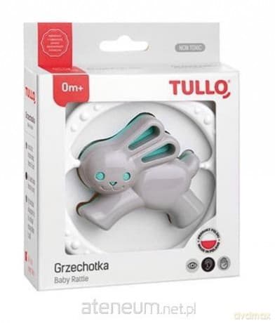 Grzechotka zając szaro-miętowy