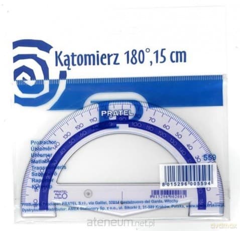 Kątomierz 15 cm 180 stopni