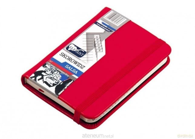 Skorowidz A7/96 Salsa czerwony