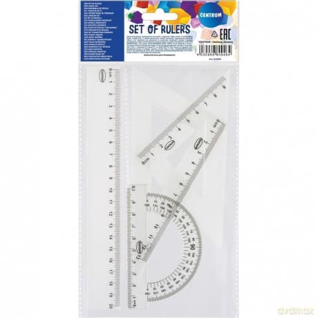 Zestaw geometryczny 20 cm