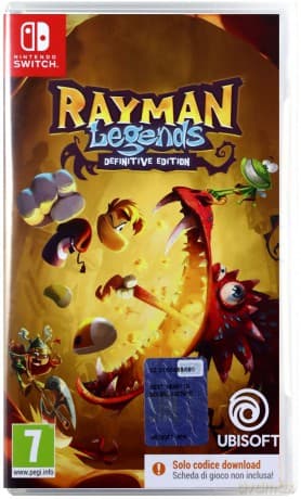 Rayman Legends Definitive Edition Code in Box Switch