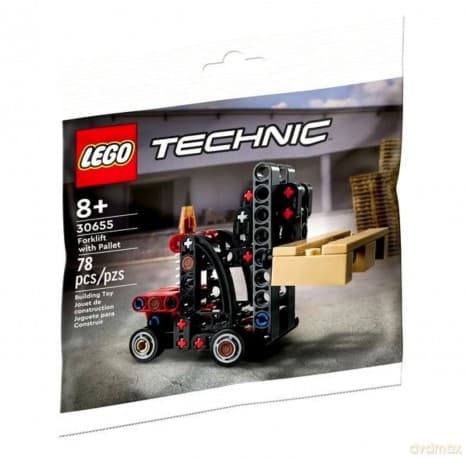 LEGO Technic Wózek widłowy z paletą (30655)