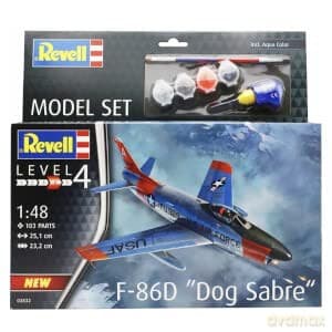 Samolot do sklejania 1:48 63832 F-86D "Dog Sabre" Model set