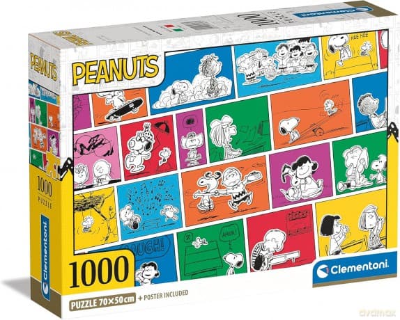 CLEMENTONI 1000 el. Compact Peanuts