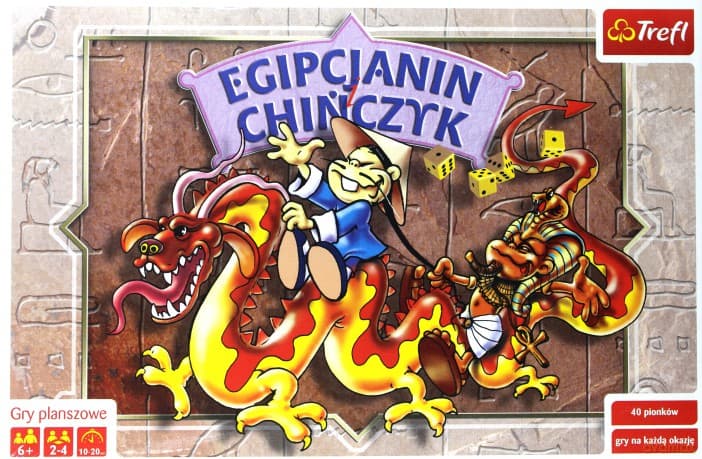 TREFL Gra Egipcjanin Chińczyk 00220 el.