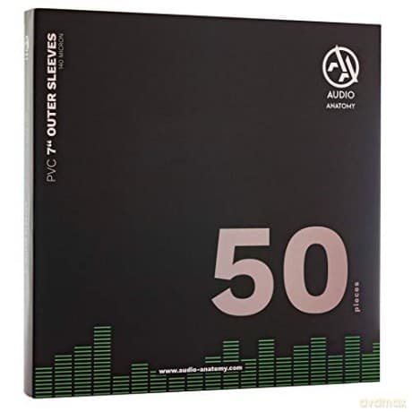 Audio Anatomy: 50x7 Inch PVC Outer Sleeves (140 Micron)