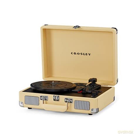 Crosley: Cruiser Deluxe Portable Turntable (Fawn)- Now With Bluetooth Out