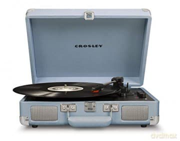 Crosley: Cruiser Plus Deluxe Portable Turntable (Tourmaline) - Now With Bluetooth Out