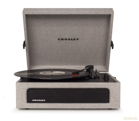 Crosley: Voyager Portable Turntable (Grey) - Now With Bluetooth Out