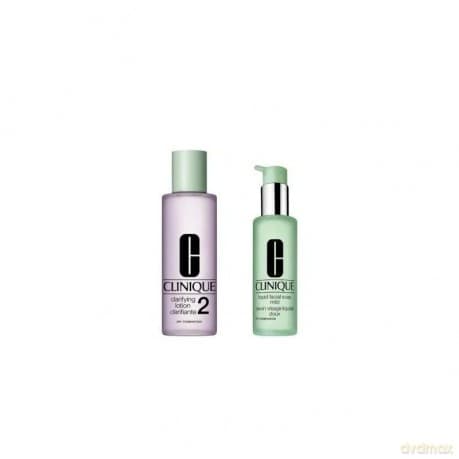 Clinique Zestaw (Clarifying Lotion 2 400 ml + All About Clean Liquid Facial Soap 200 ml)