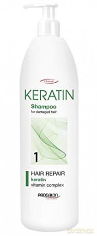 CHANTAL ProSalon Keratin Odbudowujący Szampon do włosów zniszczonych 1000g