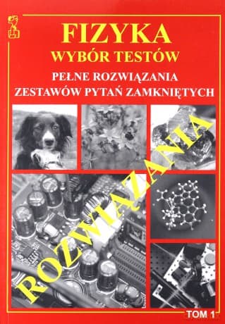 Fizyka Wybór Testów rozwiązania Tom 1 -  Andrzej Persona
