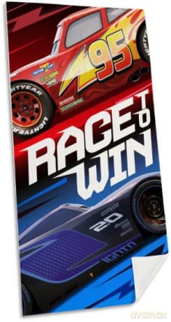 Ręcznik kąpielowy / plażowy Cars 140x70 WD19455