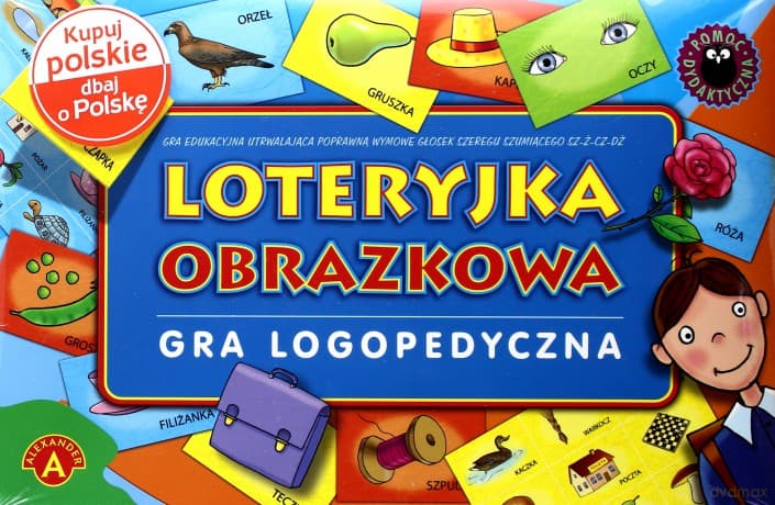 Loteryjka obrazkowa - gra logopedyczna