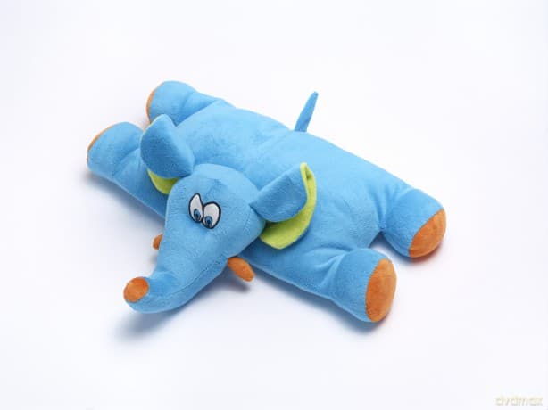 Ergonomiczna poduszka podróżna dla dzieci słoń