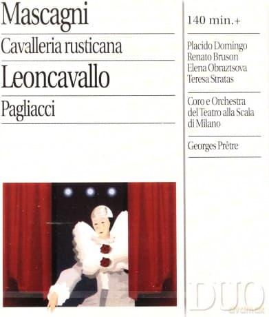 Duo Domingo,Pretre: Mascagani:Cavalleria../Leoncavallo:Pagla