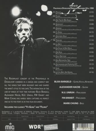 Einsturzende Neubauten: Live At Rockpalast 1990 (digipack)