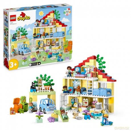 LEGO DUPLO Town Dom rodzinny 3 w 1 (10994)