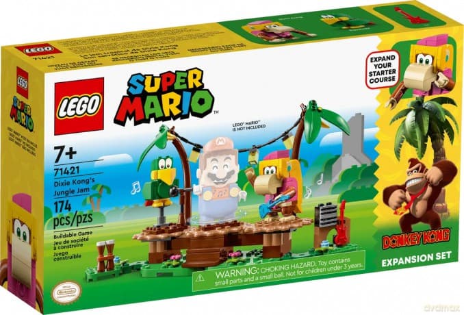 LEGO Super Mario Dżunglowy koncert Dixie Kong ? zestaw rozszerzający (71421)